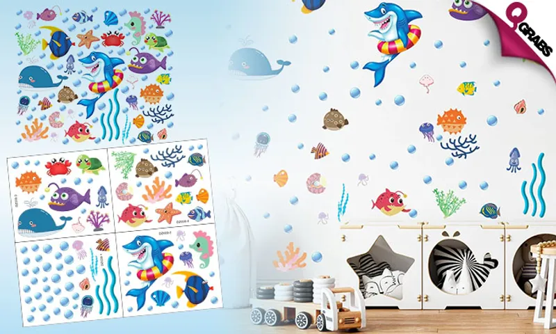 Ocean-Themed Wall Stickers!